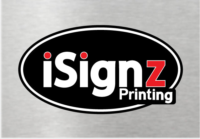 Brushed Aluminum Signs